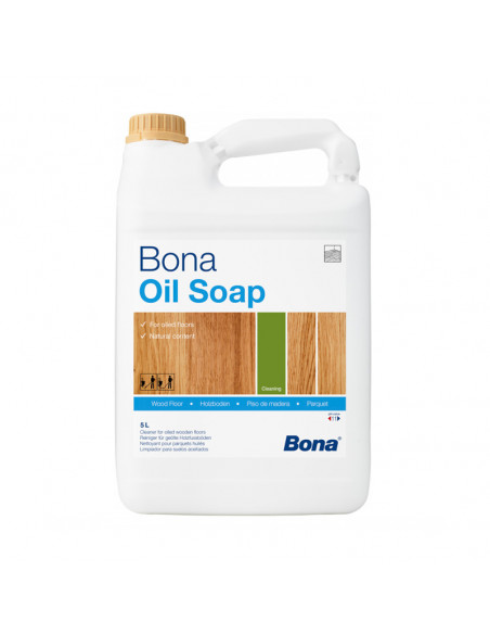 Bona Soap Limpeza e Manutenção Pavimentos Oleados 5 Litros