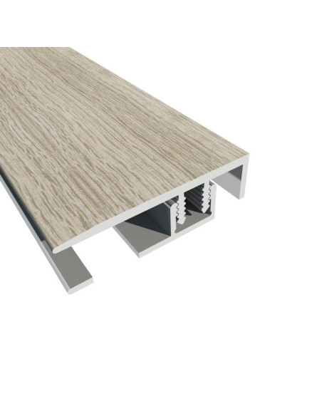 Perfil Remate Alumínio com Base